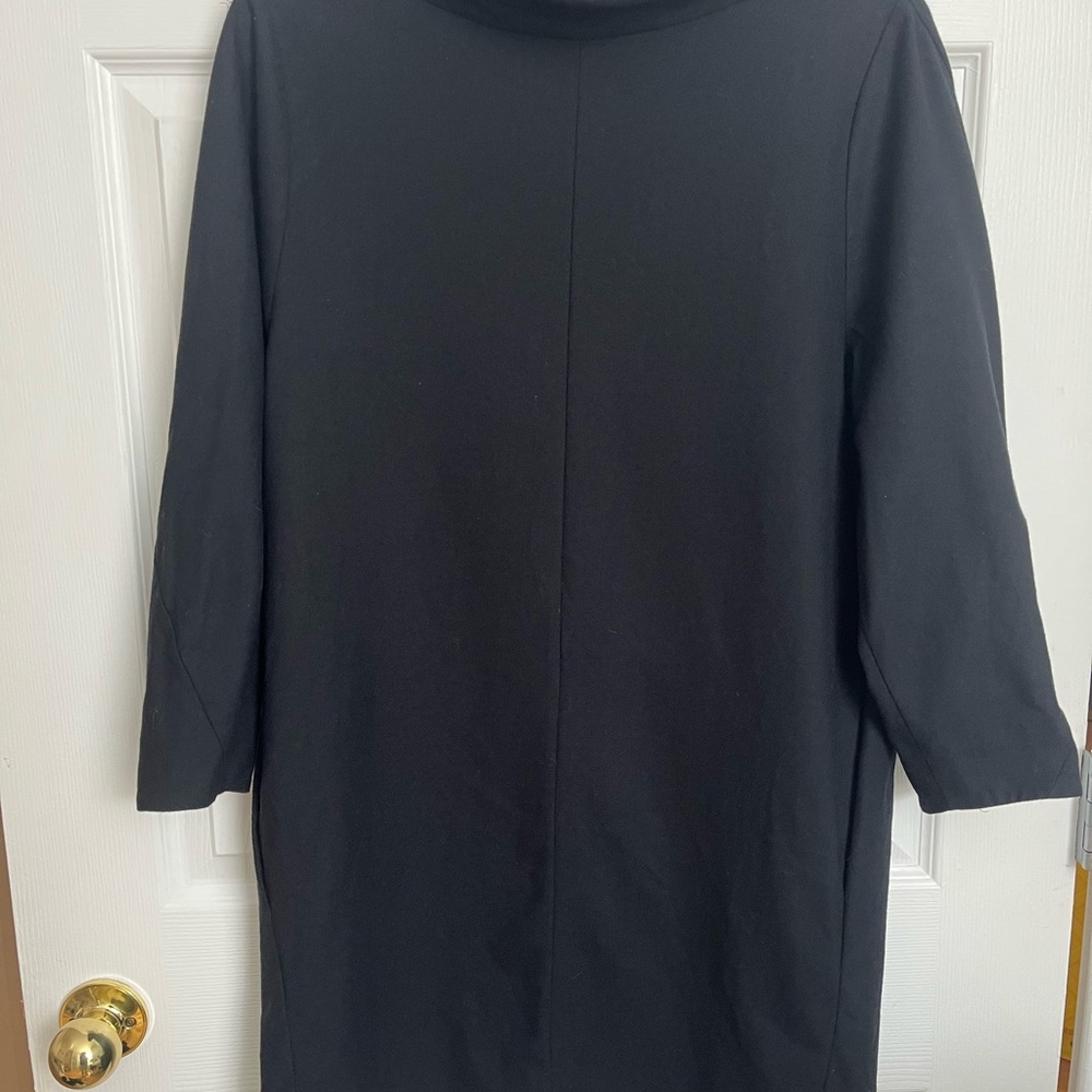 COS wool black dress US